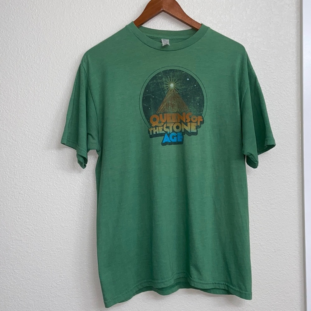 Green Queens of the Stone Age Graphic Tee
